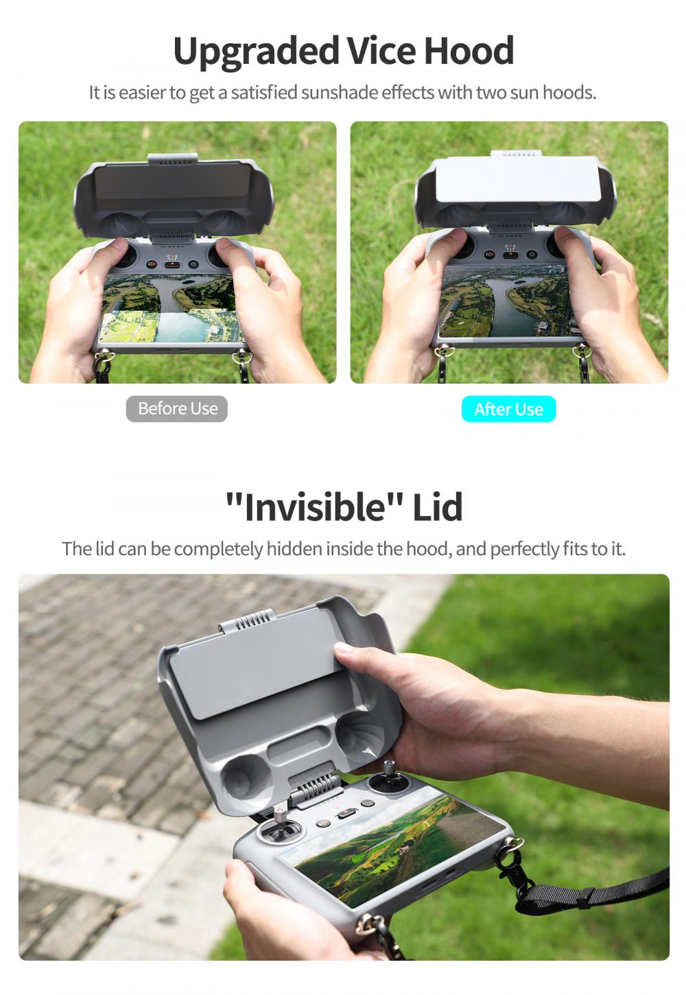Защитный экран-козырек от солн – обзор и цена Dji Drone Mini 3