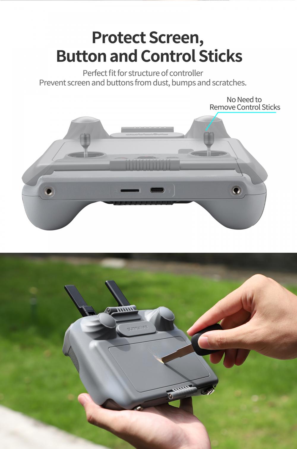 Защитный экран-козырек от солн – обзор и цена Dji Drone Mini 3