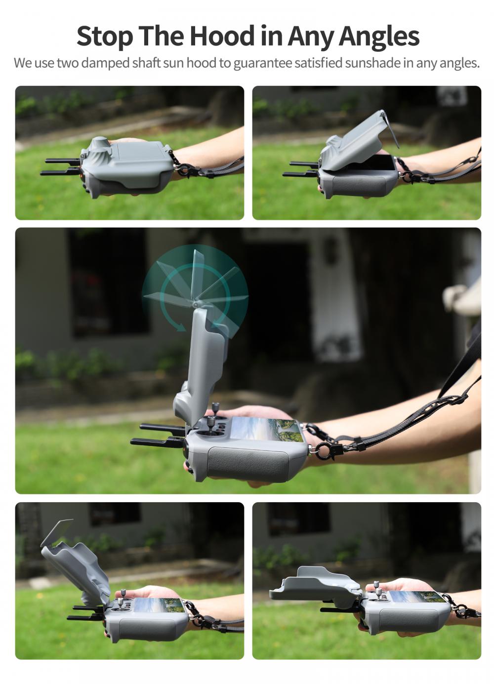 Защитный экран-козырек от солн – обзор и цена Dji Drone Mini 3